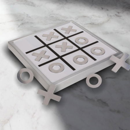 Cadouri pentru iubit - Joc X si O din metal