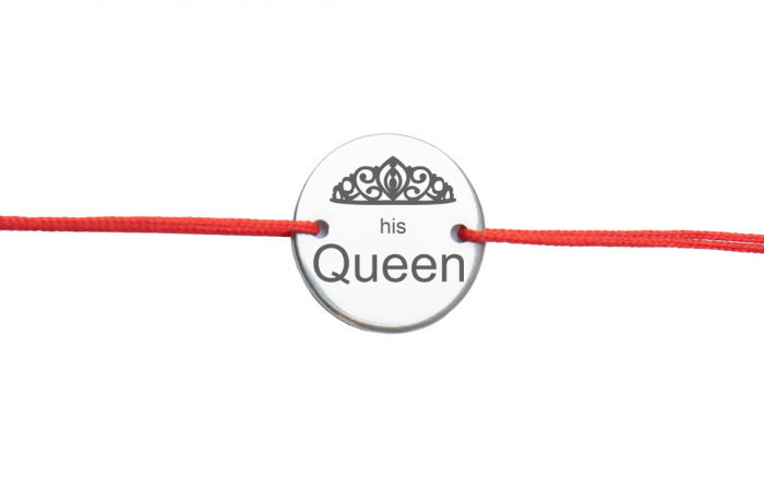Bratara Personalizata his queen [1]