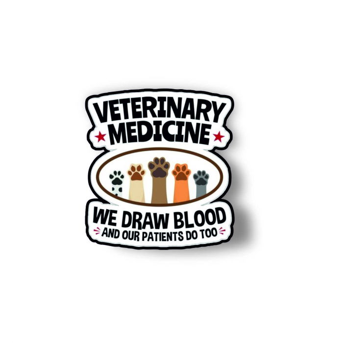 Insigna personalizata cu brosa We draw blood [1]