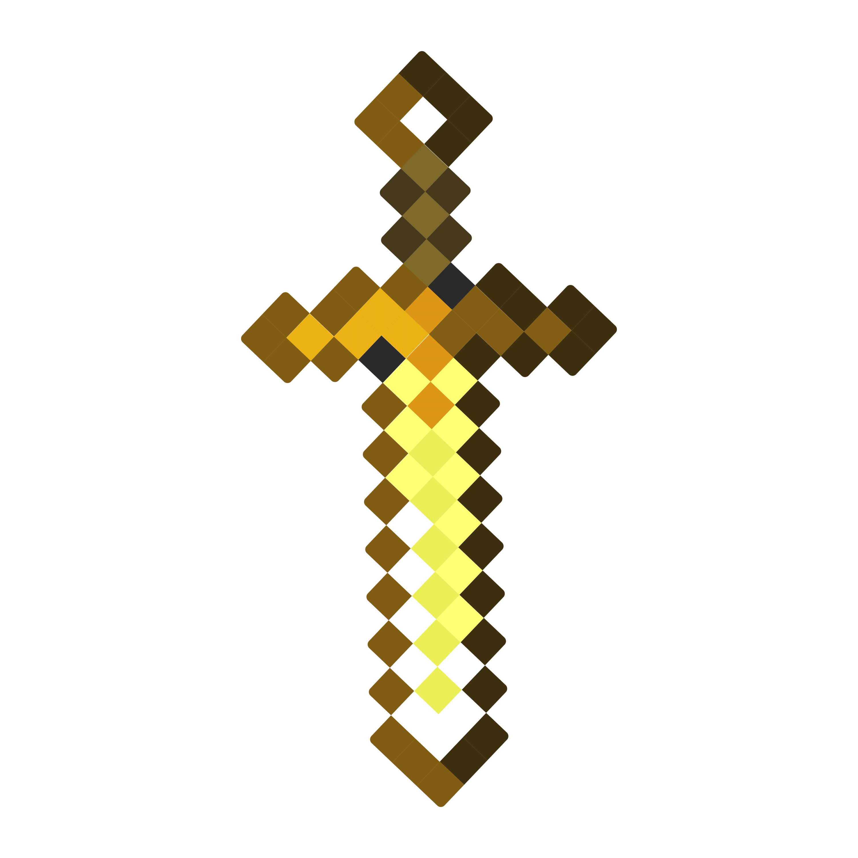 Sabie Minecraft model Golden mica [1]
