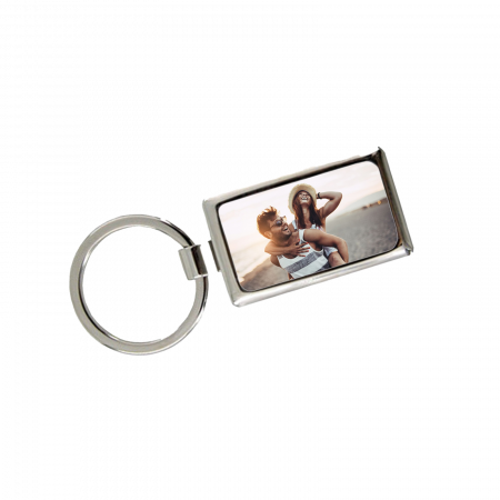 Cadouri personalizate - Breloc personalizat cu poza, 7,5x2,5 cm