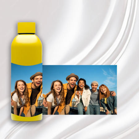 Accesorii pentru bauturi personalizate - Termos personalizat cu poza