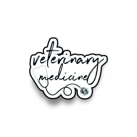 Insigne/Brose - Insigna personalizata cu brosa Veterinary medicine