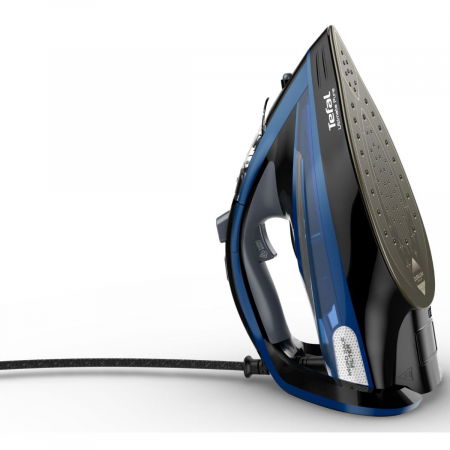 Fier de calcat Tefal FV9834E0 Ultimate Pure, 3000 W , functie anticalcar, 0-55g/min, jet de abur 240g/min, Albastru/Negru [3]