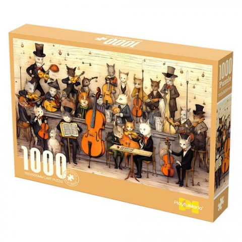Jocuri de societate & Puzzle - puzzle-pisicute-in-orchestra-1000-piese.jpg