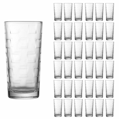 Servire la masa - set-36-pahare-apa-uniglass-kyvos-sticla-premium-245ml-transparente.jpg
