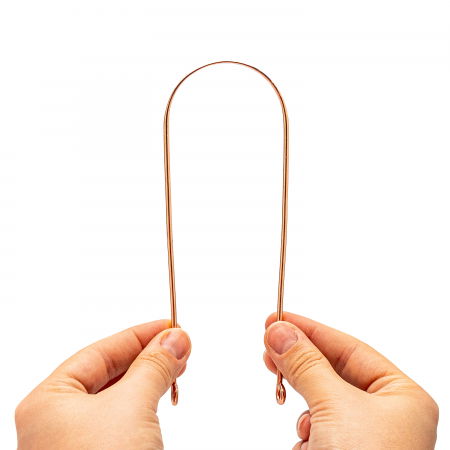 Bijuterii din cupru - Curățător de limbă din cupru