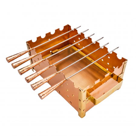 Recipiente din cupru - Gratar de masa din cupru