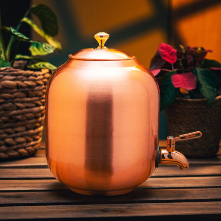 Recipiente din cupru - Recipient din cupru 8 litri Clasic