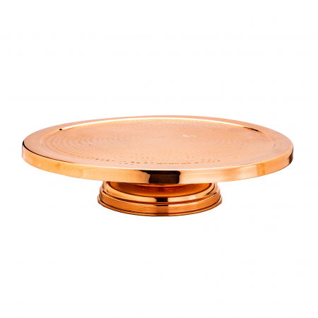 Recipiente din cupru - Suport din cupru pentru prajituri 33,5 cm