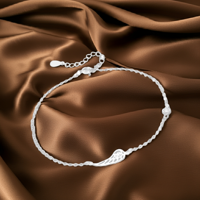 Bratara Aripa din argint Sterling 925 cu diamante simulate [1]