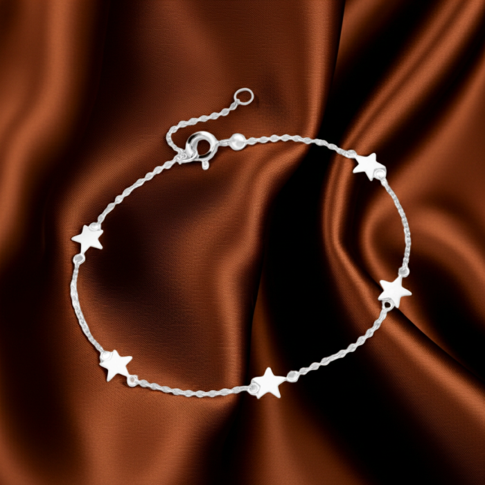 Bratara cu Stelute din argint Sterling 925 cu diamante simulate [2]