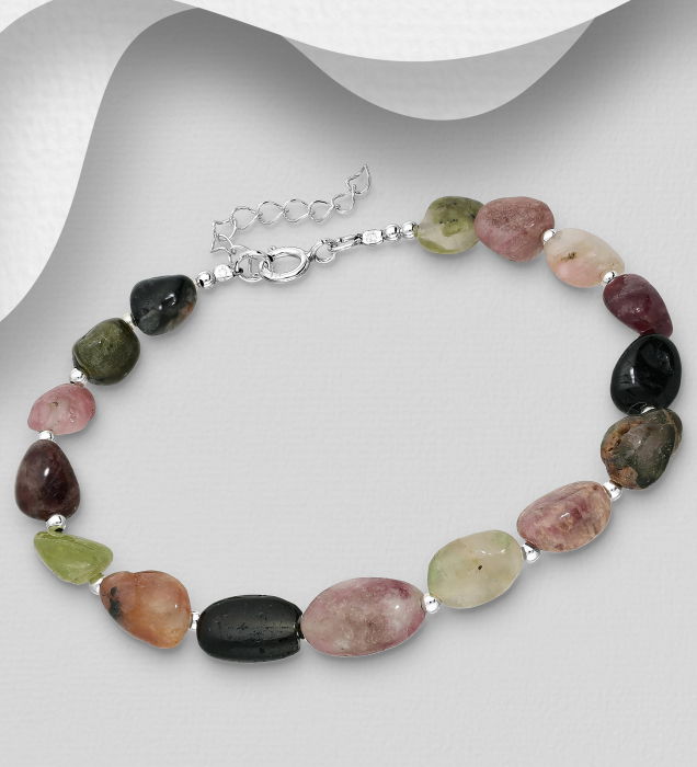 Bratara din argint Sterling 925 cu turmalina [1]