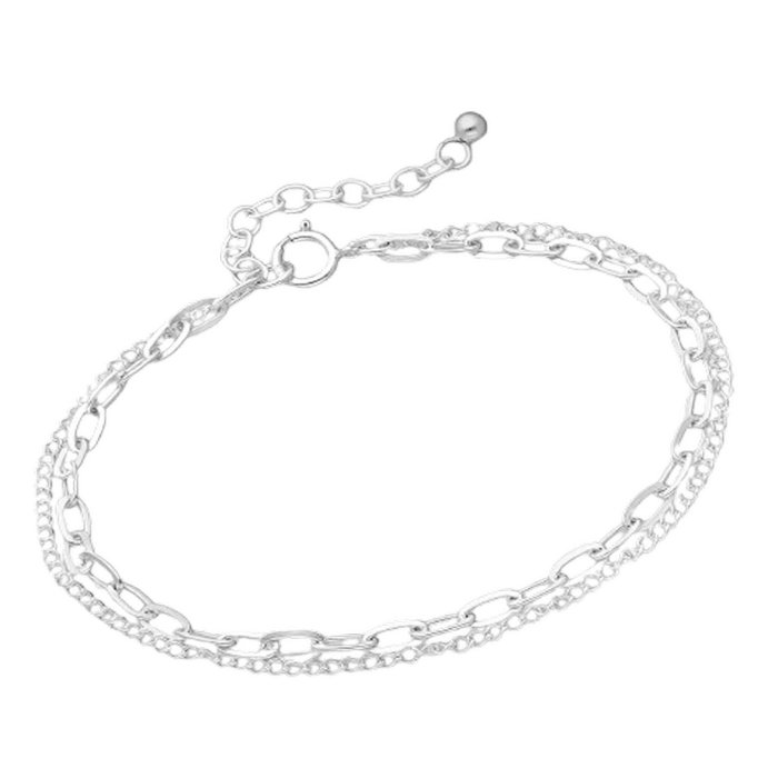 Bratara Lant dublu din argint Sterling 925 [2]