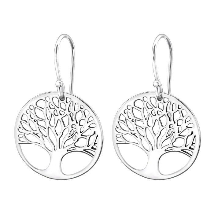 Cercei Copacul Vietii din Argint Sterling 925 [2]