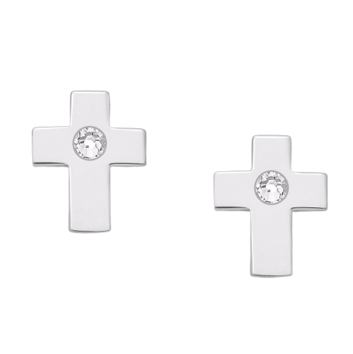 Cercei Cruciulita din argint Sterling 925 cu cristale fine austriece [6]