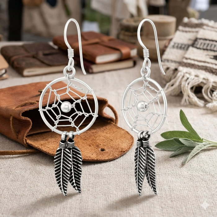 Cercei Dream Catcher din Argint Sterling 925 [8]