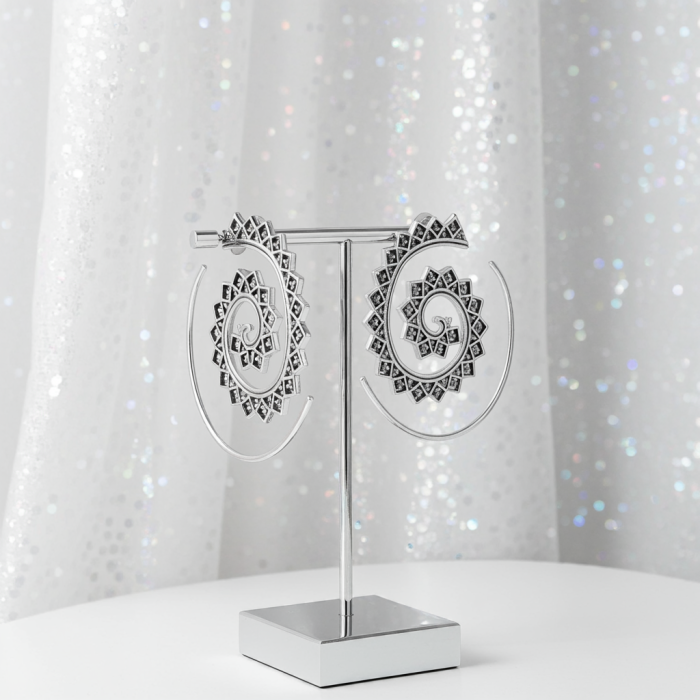 Cercei Spirala din argint Sterling 925 [3]