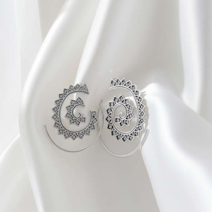 Cercei Spirala din argint Sterling 925 [2]