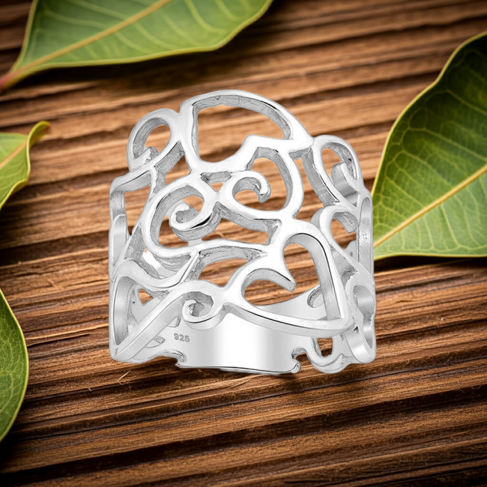 Inel Broderie din argint Sterling 925 [7]