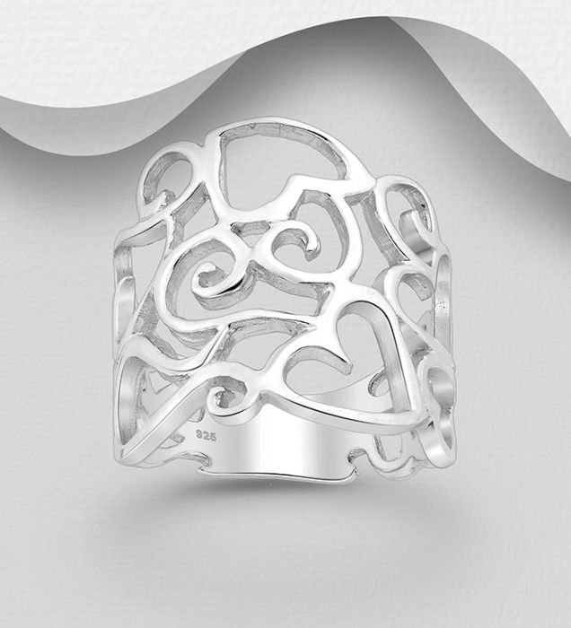 Inel Broderie din argint Sterling 925 [1]
