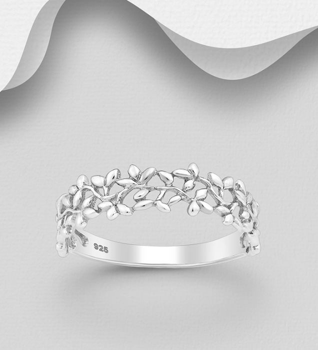 Inel Crenguta de Laur din argint Sterling 925 [1]