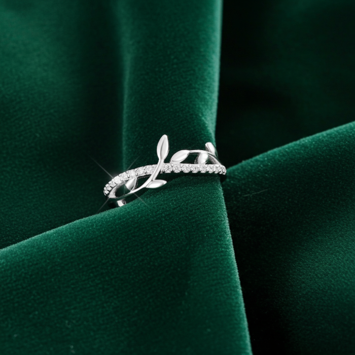 Inel Lujer din argint Sterling 925 cu diamante simulate [6]