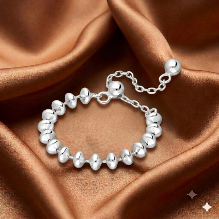Inel regalabil Lantisor cu bile din argint Sterling 925 [1]