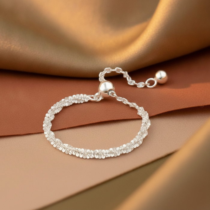Inel reglabil Lantisor din argint Sterling 925 [2]