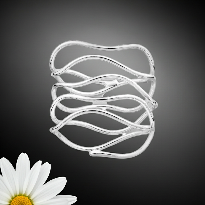 Inel Retea din argint Sterling 925 [1]