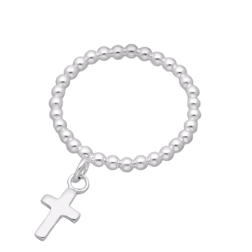 Inel Bile cu cruciulita din argint Sterling 925 [1]