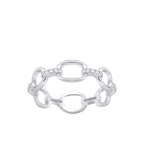 Inel Lant din argint Sterling 925 cu diamante simulate [2]