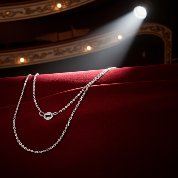 Lantisor din argint Sterling 925 1.3mm fabricat in Italia [1]