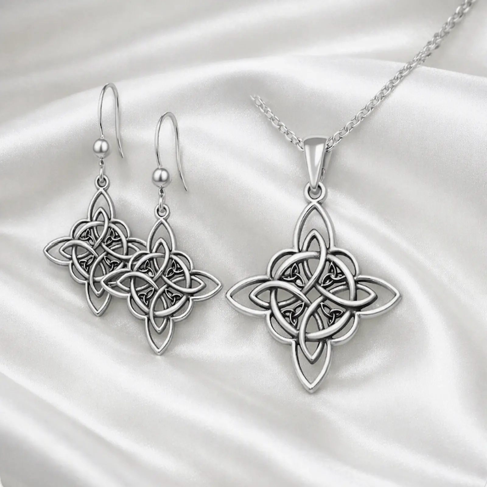Set Colier din argint 925, stil celtic, oxidat [1]