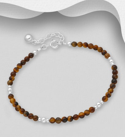 Bratara din argint Sterling 925 cu diverse pietre semiprețioase [1]