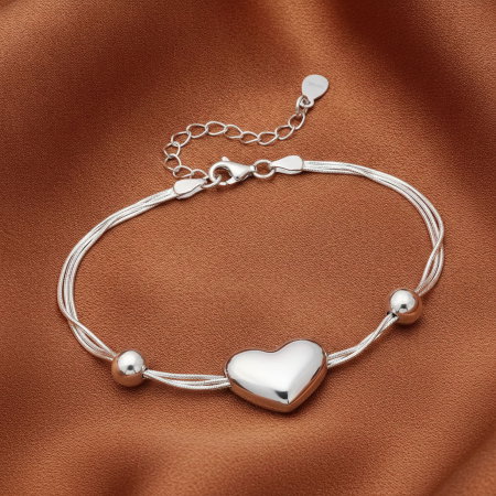 BRATARI - Bratara Inimioara  din argint Sterling 925