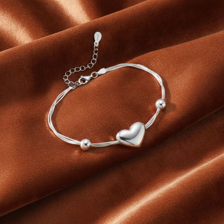 Bratara Inimioara  din argint Sterling 925 [1]