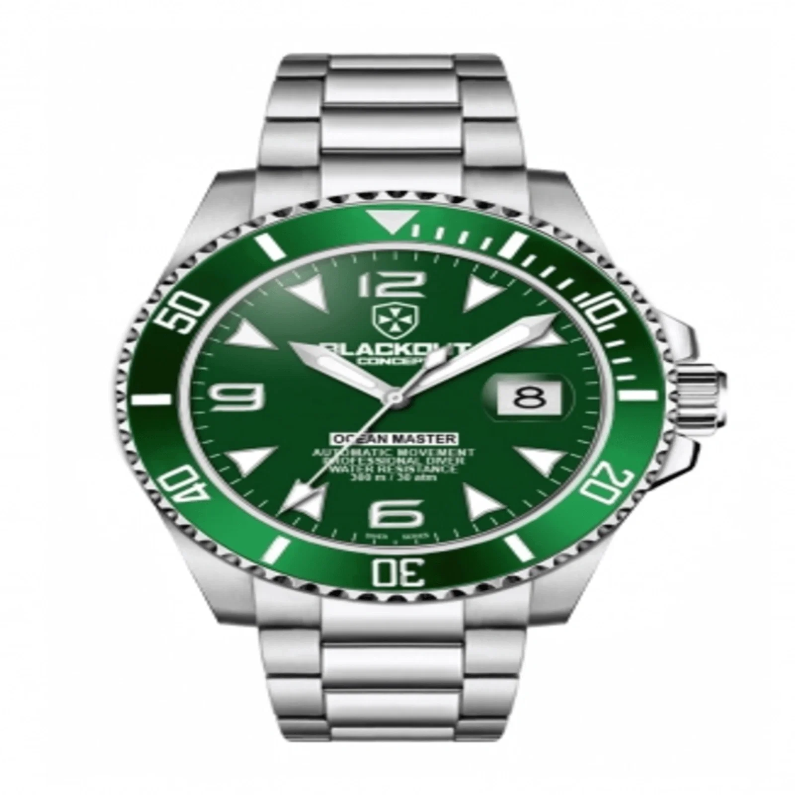 CEASURI BARBATI - Ceas bărbătesc Blackout Concept Ocean Verde