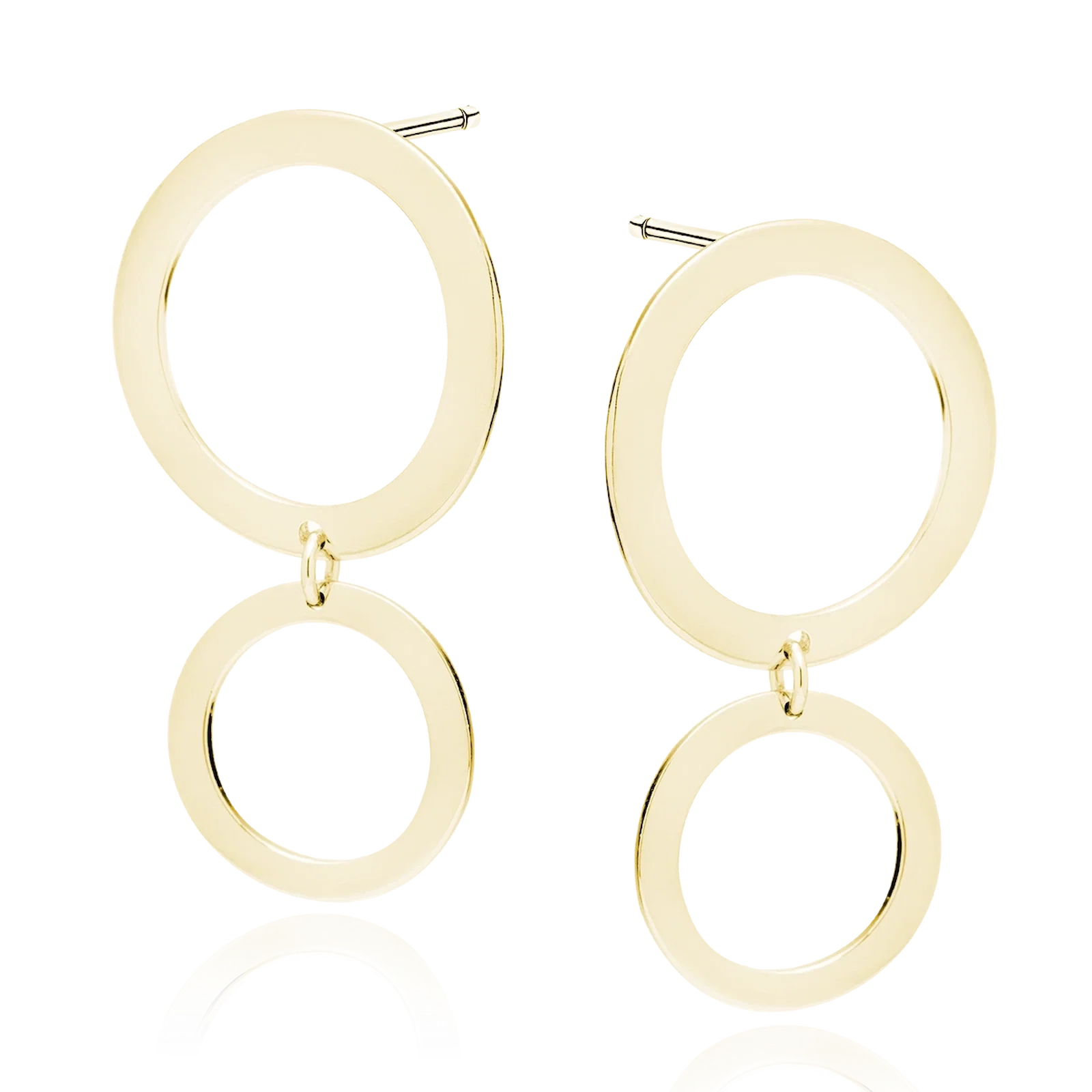 CERCEI ARGINT SIMPLI - cercei-cercuri-statement-argint-925-placat-aur-14k-argintify