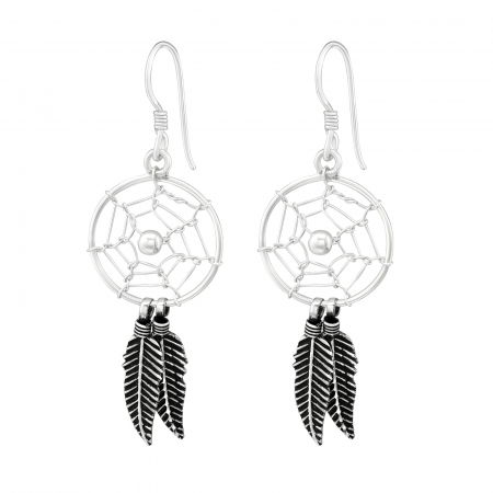 CERCEI ARGINT SIMPLI - Cercei Dream Catcher din Argint Sterling 925