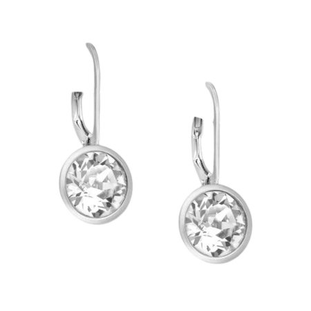 CERCEI ARGINT CU PIETRE - Cercei din argint Sterling 925 cu cristale fine austriece