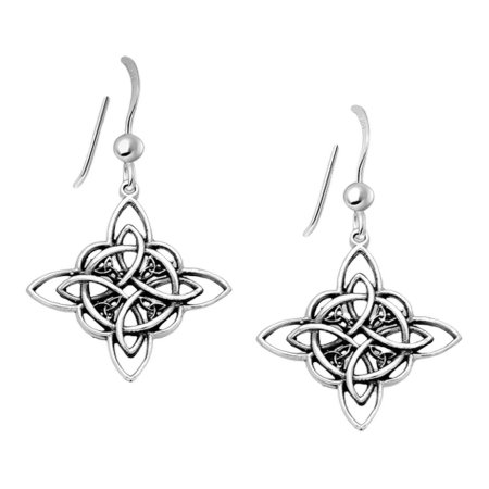 Cercei din argint Sterling 925 stil celtic oxidat [3]