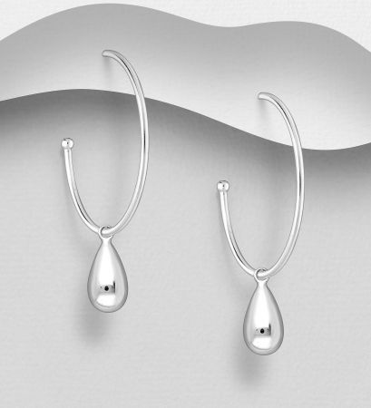 Cercei Lacrima din argint Sterling 925 [3]