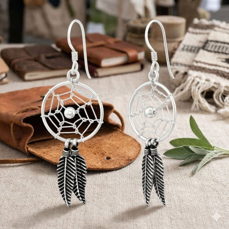 Cercei Dream Catcher din Argint Sterling 925 [7]