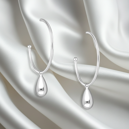 Cercei Lacrima din argint Sterling 925 [1]