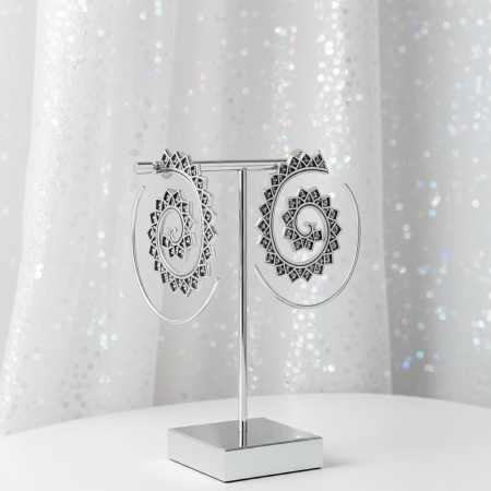 Cercei Spirala din argint Sterling 925 [2]