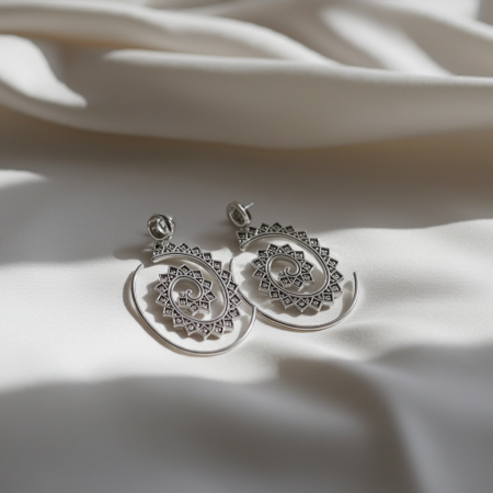 Cercei Spirala din argint Sterling 925 [7]