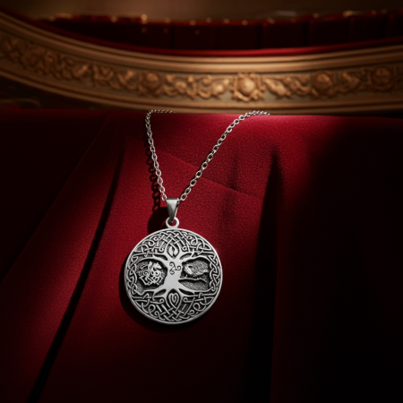 Colier Arborele Vietii din argint sterling 925 model celtic [6]