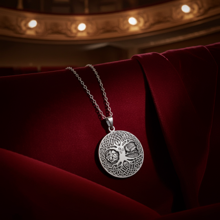 Colier Arborele Vietii din argint sterling 925 model celtic [10]