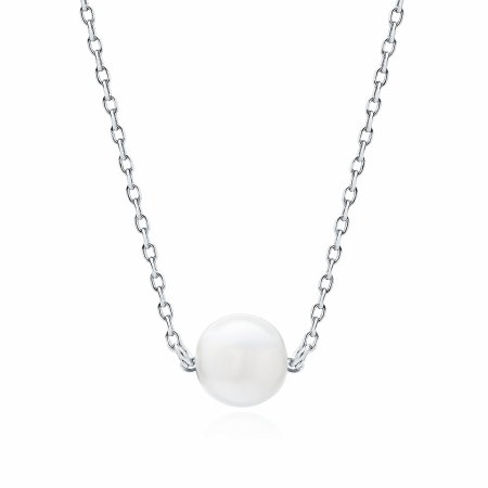 BIJUTERII ARGINT DAMA - colier-din-argint-sterling-925-cu-perla-alba